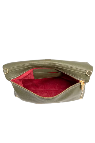 VIP Lrg Handbag, Olive/Gold