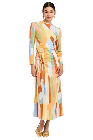 Gabriella Midi Dress, Fresco Tides