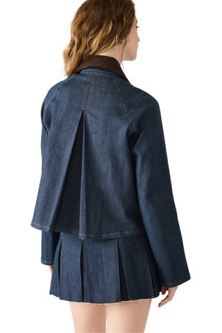 Justina Jacket, Deep Indigo