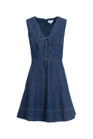 Nova Dress, Classic Indigo Blue