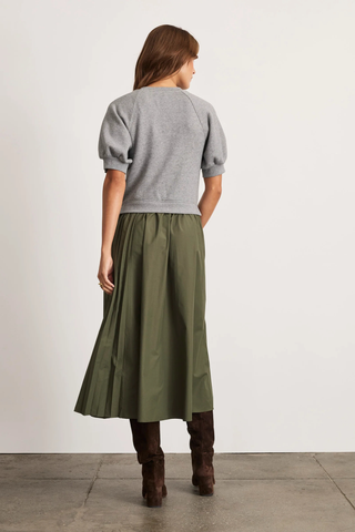 Shayna Dress, Heather Gray/Army