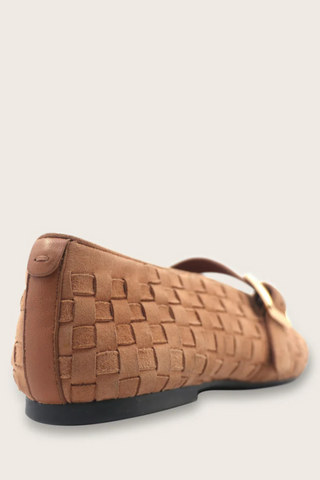 Winifred Flat, Camel Suede