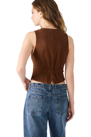 Barrett Top, Chicory Coffee