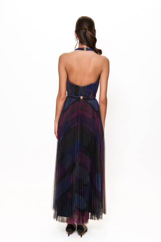 Liona Gown, Black Multi Kaleidoscopes