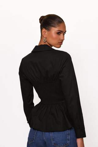 Barber Top, Black