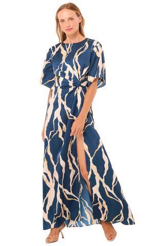 Asah Dress, Vertical Abstract