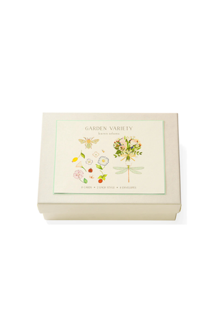 Garden Variety Note Card Box