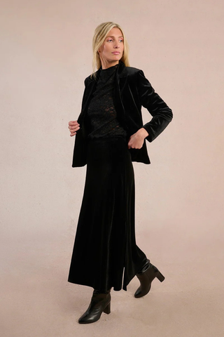 Knitted Skirt, Black