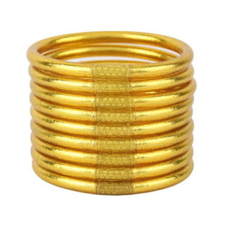 Gold All Weather Bangles, Set of 6