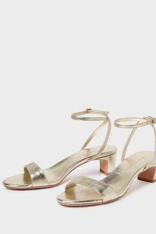 Alice Simple Sandal, Champagne