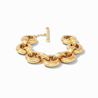 Cannes Demi Link Bracelet, Gold