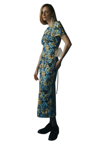 Sygne Dress, Olive Sakura