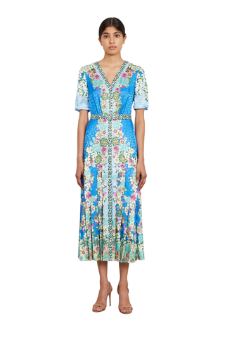 Lea Shirt Dress, Feather Daisy