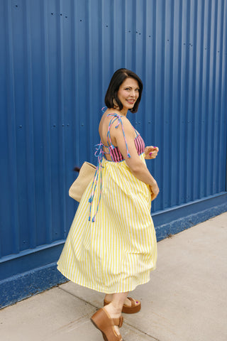 Lola Dress, Yellow