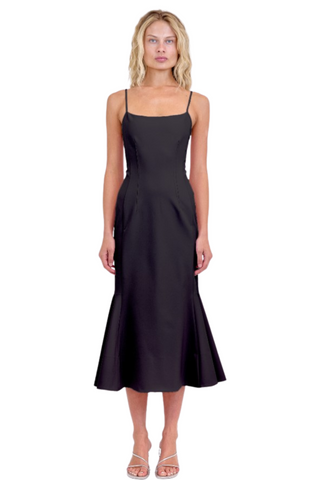 Kimmy Midi Dress, Black