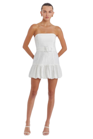 Yvette Dress, White