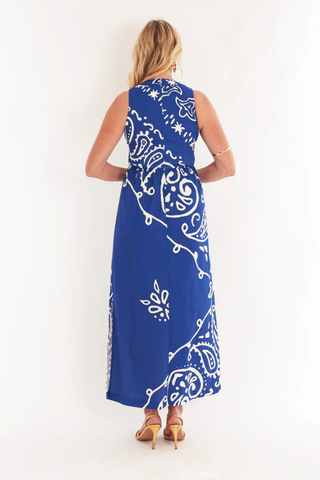 Nina Dress, Bandana Navy Monkee's of the West End Nina Dress, Bandana Navy Monkee's of the West End