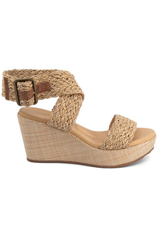 Isabel Wedge, Natural Raffia