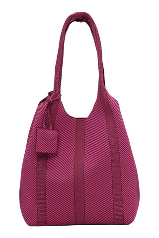 Knitty 01 Handbag, Opera Mauve