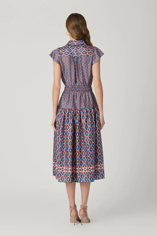 Kennedy Dress, Blush Multi