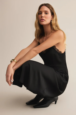 After Hours Midi Dress, Black