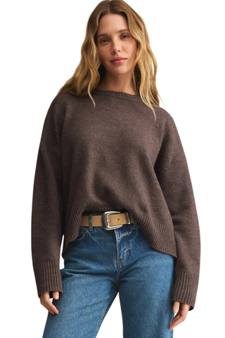 Cirrus Cozy Sweater, Burnt Ash Heather