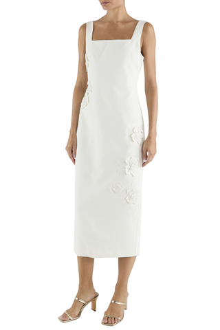 Barrie Dress, Ivory