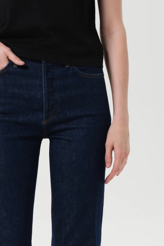 90's Pinch Waist Long Jean, Reissue