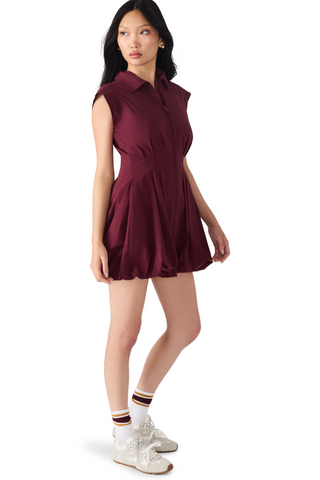 Dyanne Dress, Wine
