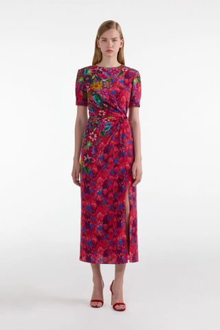 Devi Dress, Astilbe Meadow