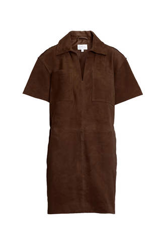 Tabby Dress, Chocolate