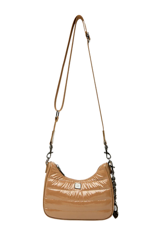 Soulmate Handbag, Glossy Caramel