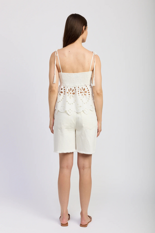 Courtney Top, White