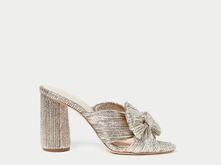 Penny Knot Mule, Champagne