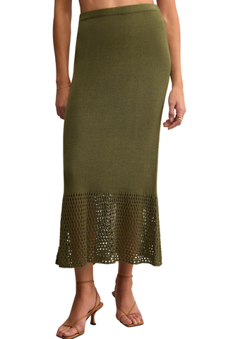 Haven Sweater Skirt, Fern