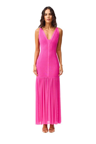 seraphina pink dress Seraphina Gown Dress MOONMAINS EGY