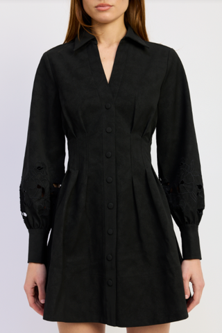 Annaeliese Mini Dress, Black