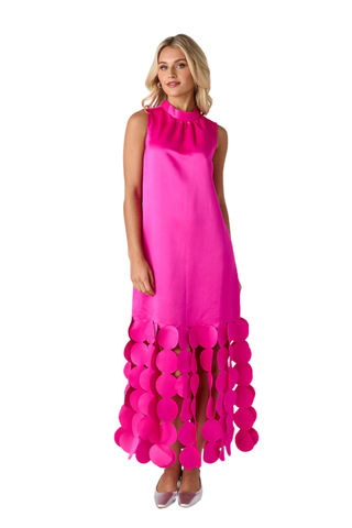 Ponce Party Dress, Mollie Pink