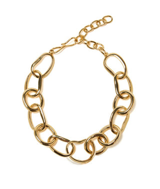 Porto Chain Necklace, Gold