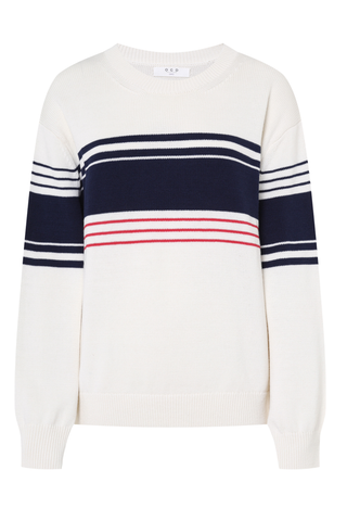 Rae Sweater, Ecru Combo