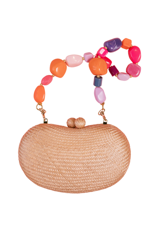 Lyra Clutch, Peach