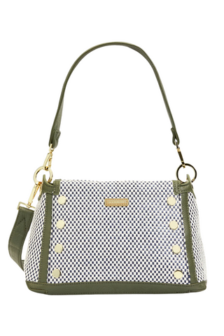 Bryant Med Handbag, Meadow Weave
