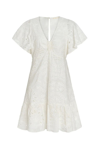 Carmina Dress, Oyster