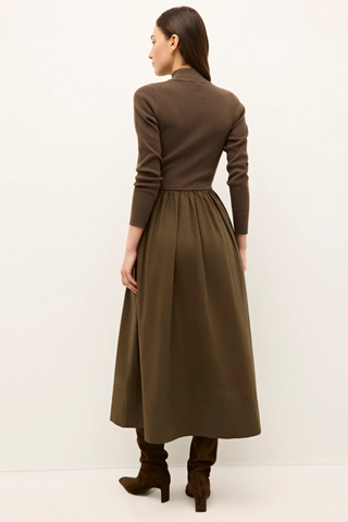 Barrett Dress, Carob