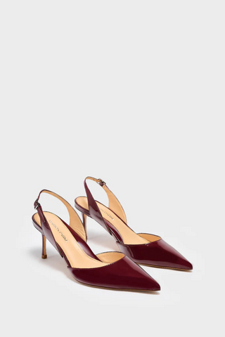Classic Slingback 70 Heel, Merlot