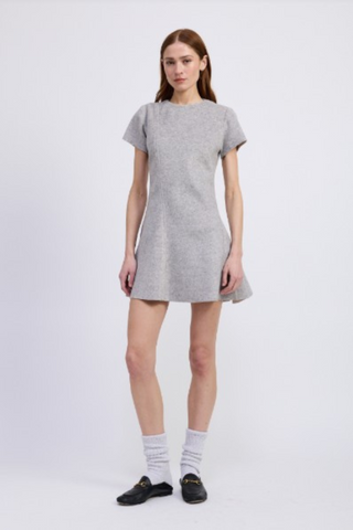 Carrington Mini Dress, Gray