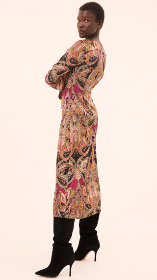 Goldie Dress, Persian Paisley