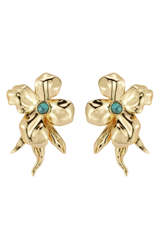 Valerie Earrings, Turquoise