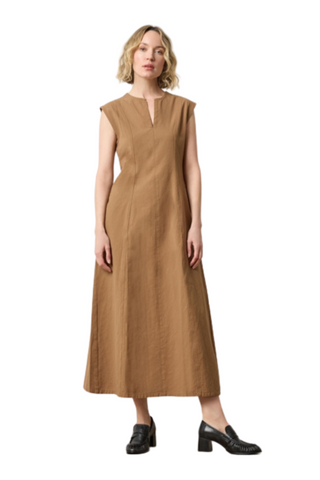 Princess Seam Maxi Dress, Pecan