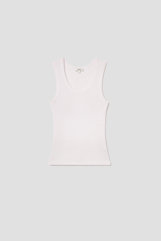 Poppy Tank, White